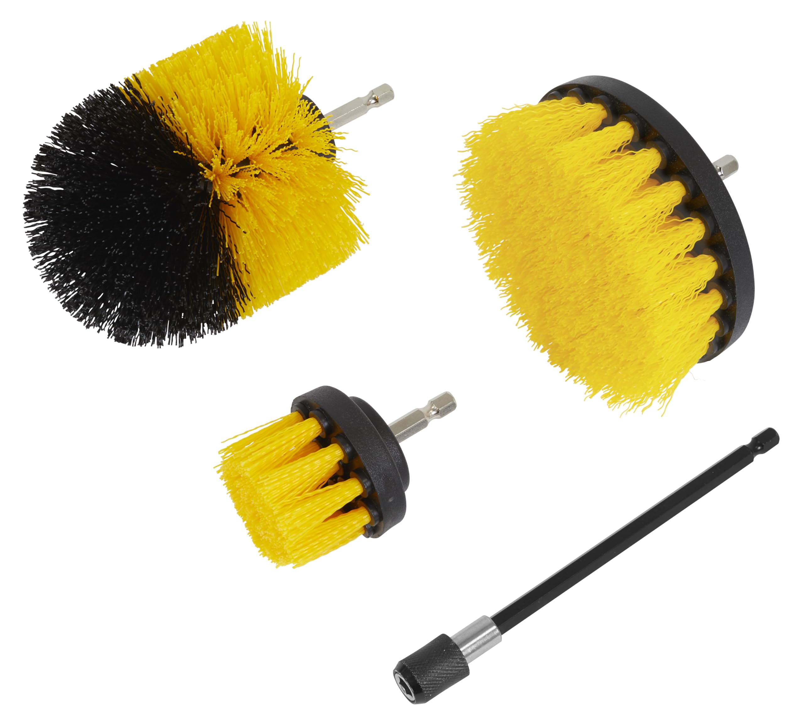 Sealey Drill Brush Set 4pc - DBS4