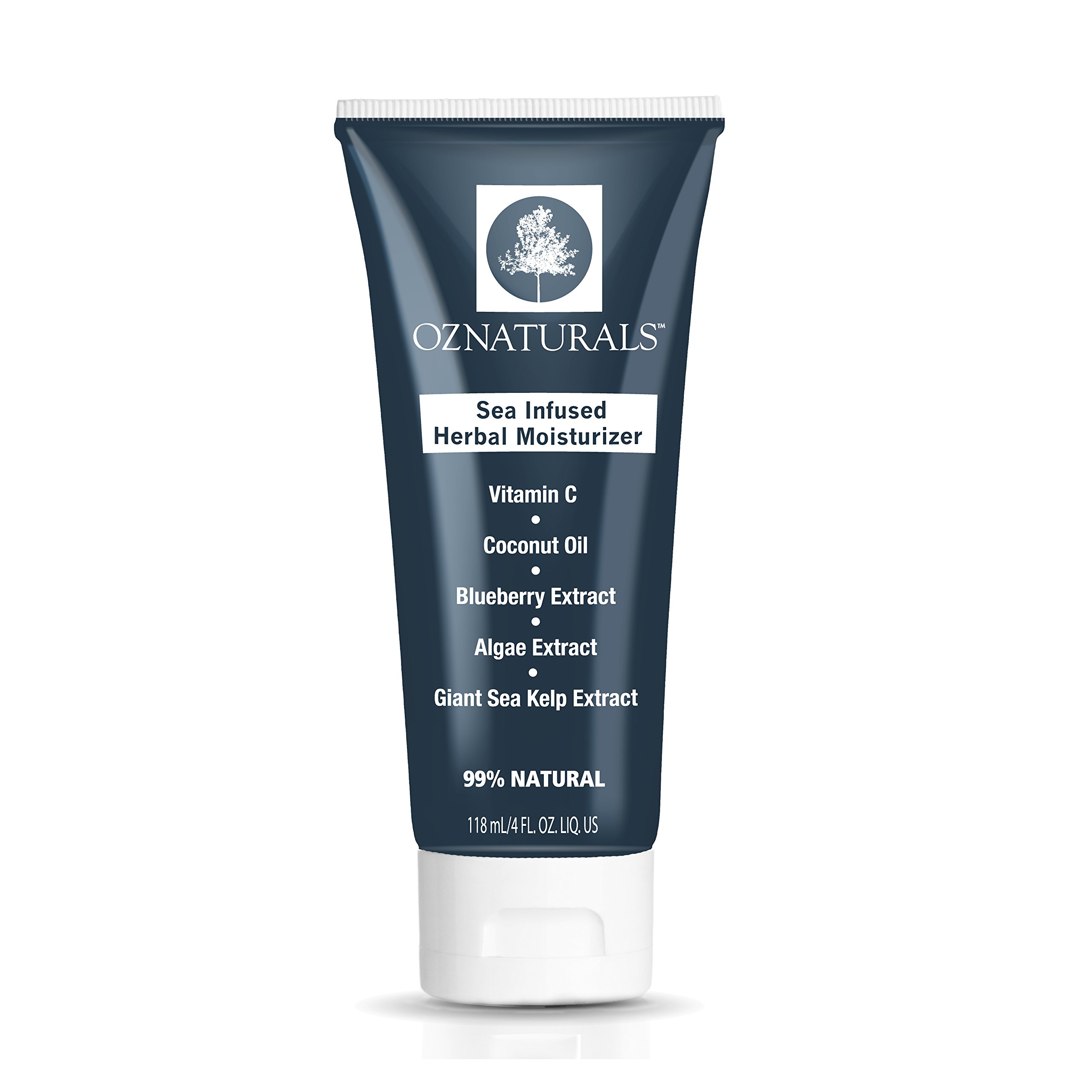 OZNaturals - Sea Infused Herbal Face Moisturizer and Natural Skin Firming Facial Cream w/ Vitamin C and Aloe Vera