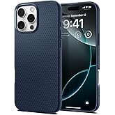 Spigen Liquid Air Designed for iPhone 16 Pro Case [NOT Compatible with MagSafe], [Military-Grade Protection] - Navy Blue