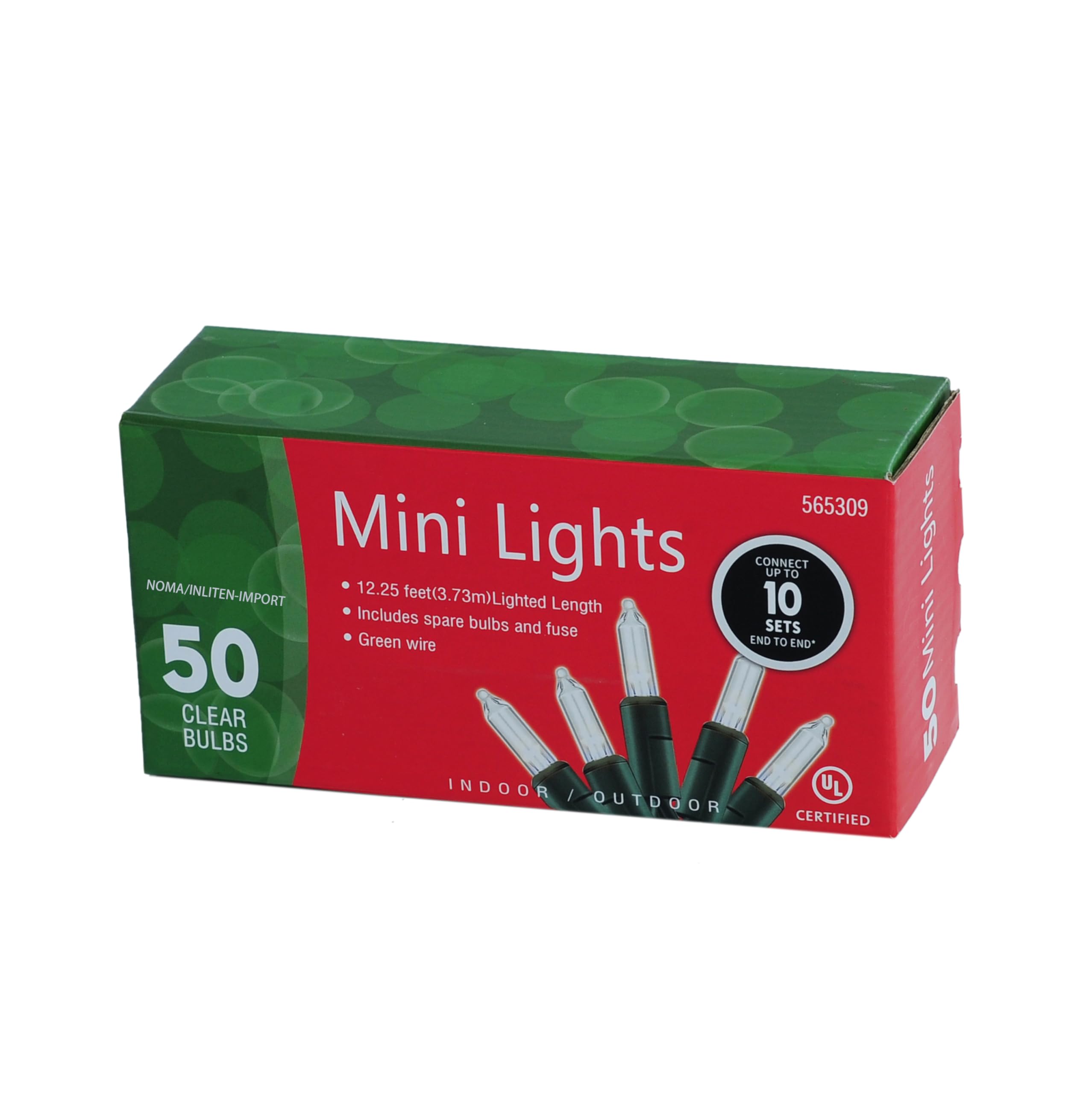 Photo 1 of ***2 pack***50-Count Clear Christmas Light Set