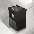 Car Trash Can with Lid - Collapsible, Portable Garbage Bin, Leak-Proof Car Organizer, 1.82 Gallons Multipurpose Trash Bin