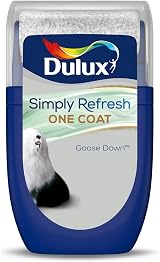 Dulux Simply Refresh Tester Paint Goose Down 30ml One Coat Matt Water Based view 3