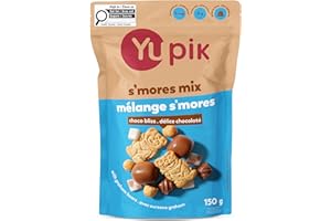 Yupik S'mores Mix, 150 g, Chocolatey Delight, Blend of Marshmallows, Chocolate Chunks & Crunchy Graham Bear Crackers, Sweet S