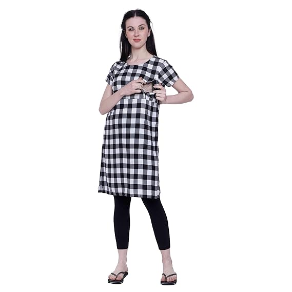 Women Feeding/Maternity Wear Kurti (Feed-55-Multicolor)