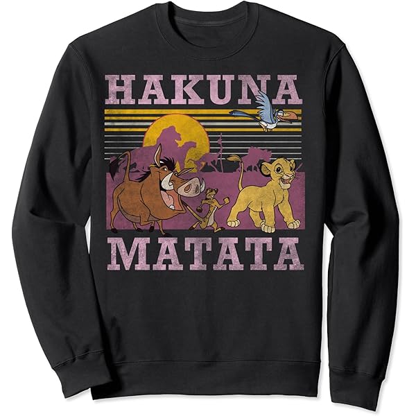 Amazon.com: Disney Lion King Retro Simba & Nala 90s Hakuna