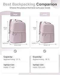 CADOLIM Large Travel Backpack For Women Laptop