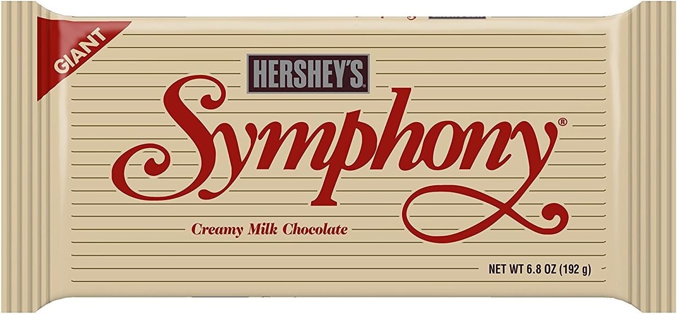 Hershey's Giant Symphony Bar 6.8 oz (Pack of 6)