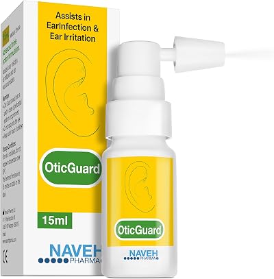 NAVEH PHARMA Otic Guard 3 in 1 Ear Spray 15 ml Herbal Oil Blend
