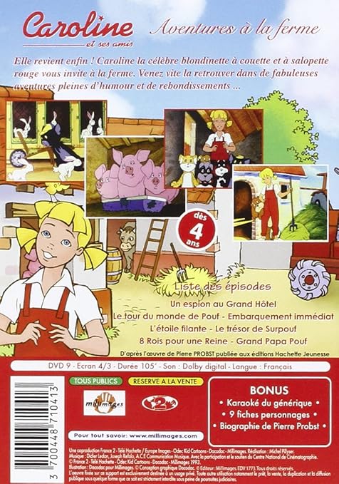 Amazoncom Caroline Et Ses Amis Aventures à La Ferme