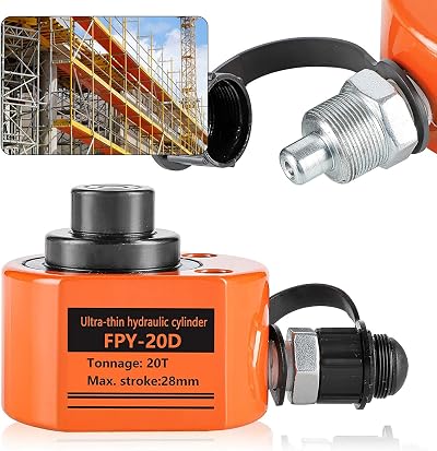 Bonvoisin Hydraulic Cylinder 10T-100T Low Profile Lifting Jack Machinery