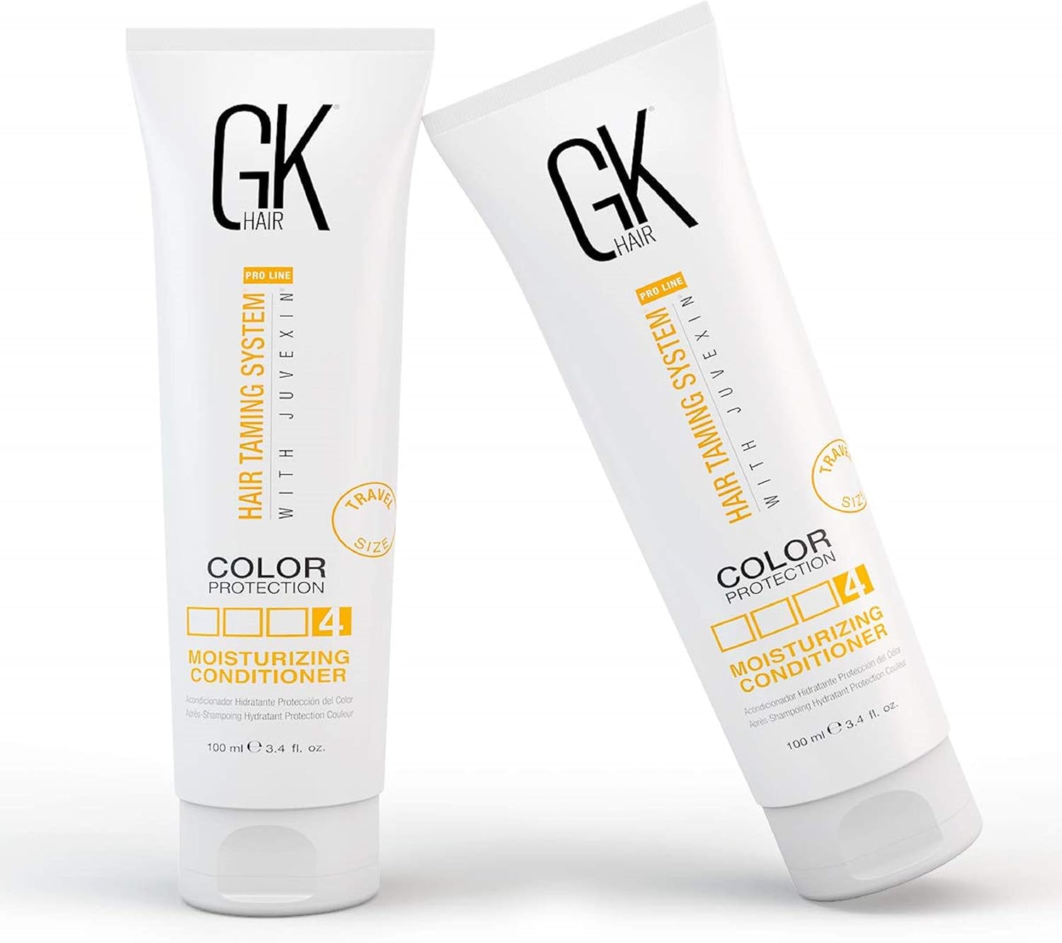 GK HAIR Global Keratin Moisturizing Hair Conditioner (100ml/3.4 Fl Oz) for Color Treated Dry Damaged Curly Frizzy Hair - Image 4