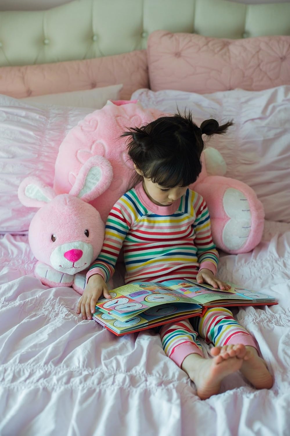 Bunny Reading Cushion Lightweight Perfect for Ages 2+