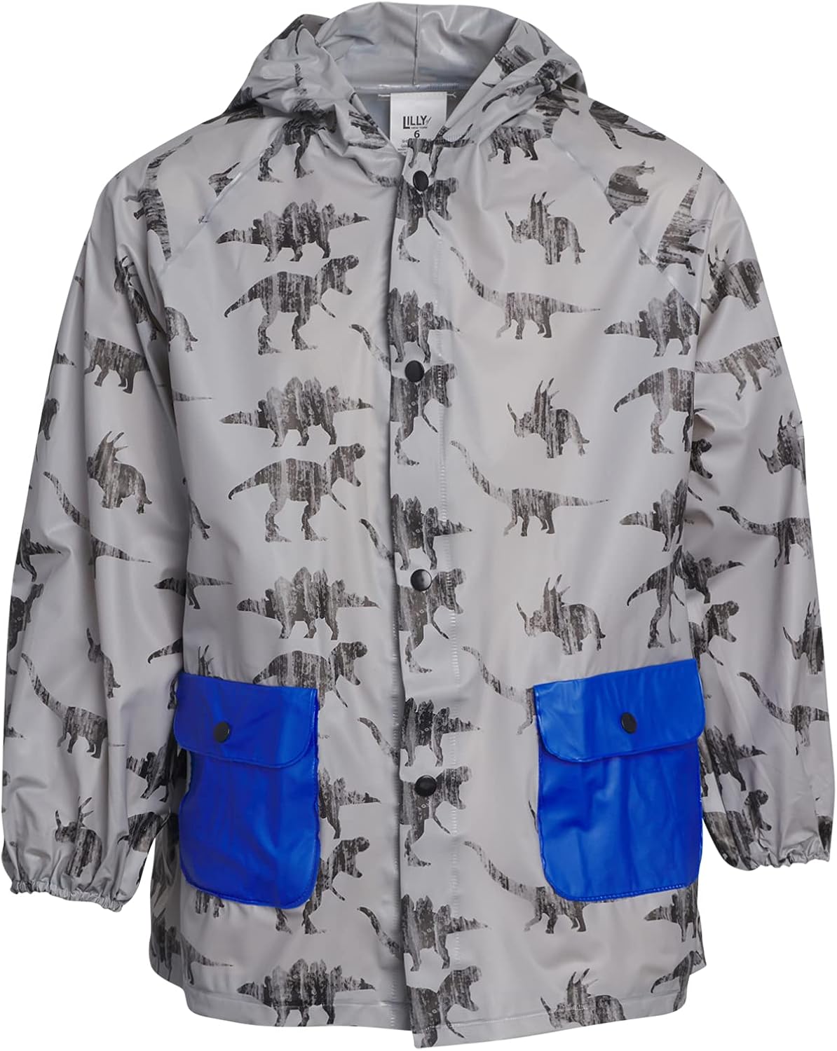 Lilly of New York Baby Boys' Rain Coat - Hooded Rain Slicker Shell (2 Pack): Clothing
