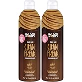 Not Your Mother's Clean Freak Dark Hair Dry Shampoo (2-Pack) - 12 oz Each - Palo Santo Fragrance - Waterless Shampoo - 70% More to Instantly Refresh Dark Hair Between Washes