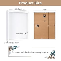 Califortree 2 Packs 8x10 Shadow Box Frame - Memory