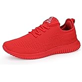 VAMJAM Men's Running Shoes Ultra Lightweight Breathable Walking Shoes Non Slip Athletic Fashion Sneakers Mesh Workout Casual Sports Shoes