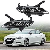 munirater 2-Pack Fog Light Assembly Driver and Passenger Side Replacement for Maxima 2016-2019 261504RA0B 261554RA0B NI2592134 NI2593134