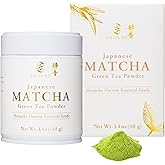 Shizune Matcha, Shizuoka Harvest Essential Grade – Authentic Japanese Matcha Green Tea Powder, 40g (1.4 oz) Tin