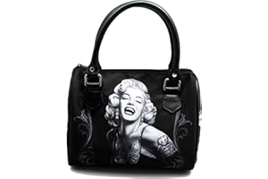 DGA DAVID GONZALES ART DGA Angels Day of the Dead Marilyn Monroe Smile Now/Bomshells Handbag/Purse