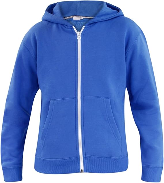 Boys blue zip hoodie Outlet