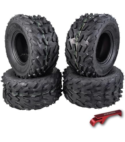 Go Kart Wheels And Tires SunF 145/70-6 ATV UTV Tre 145/70x6 Hardpack ...
