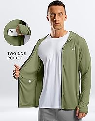 G Gradual Men's UPF 50+ Sun Protection Hoodie