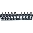 Silverhill Tools ABSSTD Standard Bit Set (Crosspoint, Slotted)