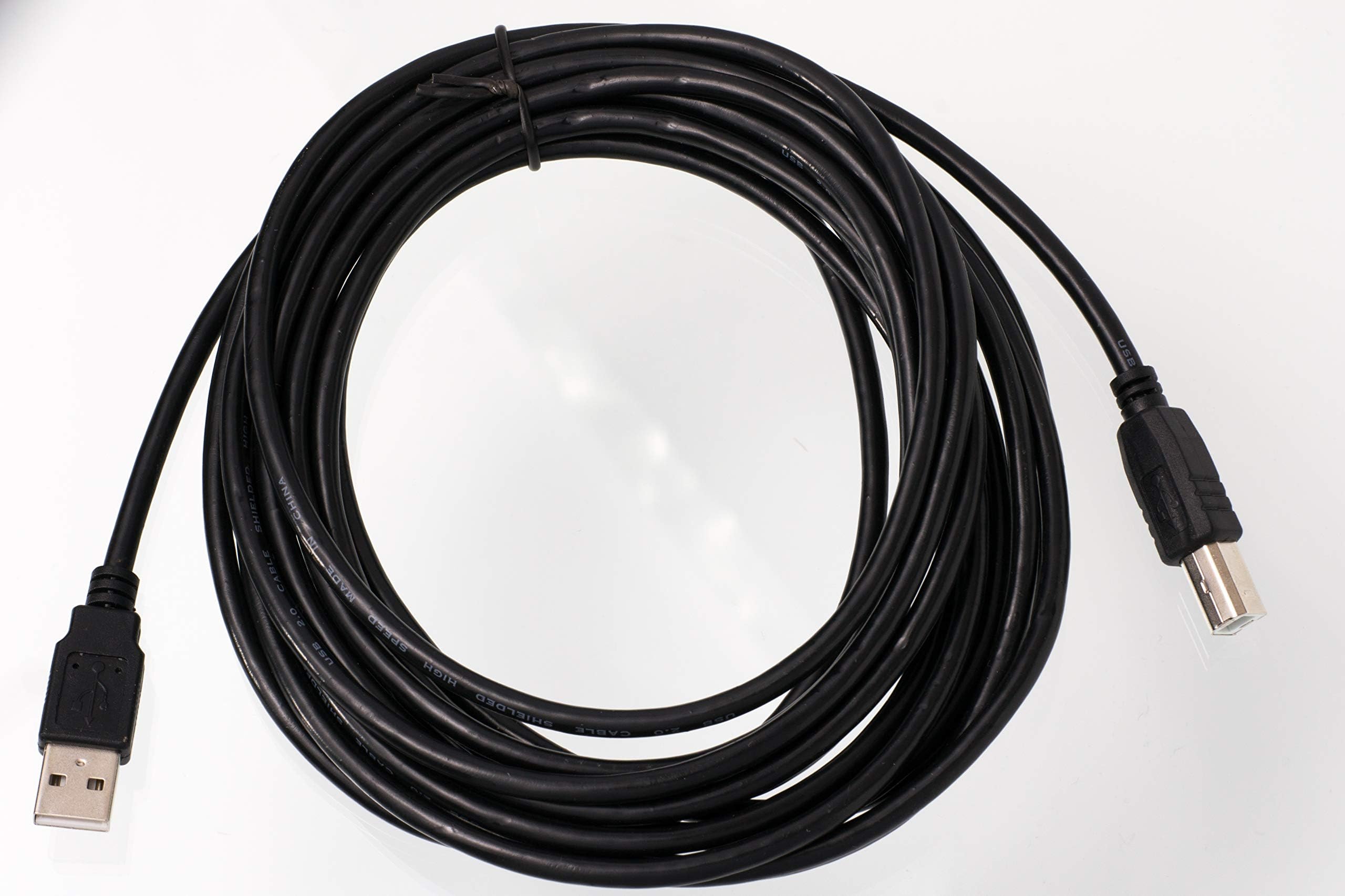 Kingfisher Technology - 5m Black USB PC/Fast Data Sync Cable Lead Adaptor (22AWG) Compatible with TEAC Tascam UH-7000 Audio Interface