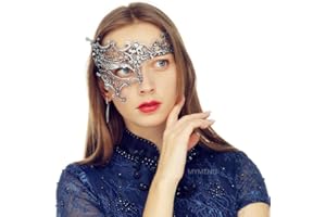 MYMENU Masquerade Mask for Women Venetian Lace Eye Mask For Party Prom Ball Costume Mardi Gras