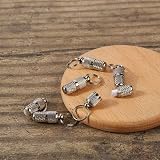 SUSSURRO 6 Pack Pet ID Tags Barrel Tube Stainless Steel Collar Tag view 6