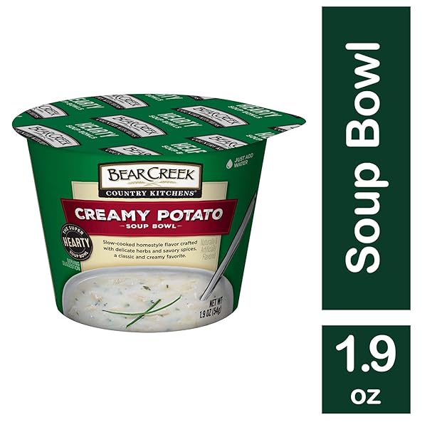 BEAR CREEK HEARTY SOUP BOWL, CREAMY POTATO, 1.9 OUNCE