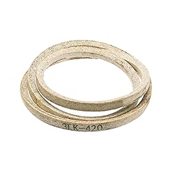 uxcell 3LK420 Cord Belt Grey, 3/8" x 42" Lawn and