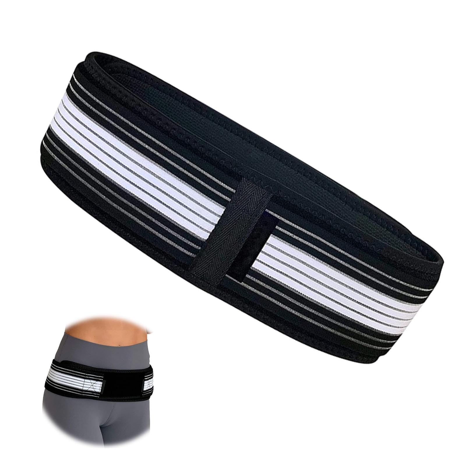 GWAWG Sciatica Belt,Dainely Belt,Sacroiliac Support Belt,Breathable Lower Back Support Belt for Women and Men,Relieve Sciatica Pelvis Lumbar Nerve Leg(S)