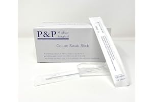 Sterile Cotton Tipped Applicator 6" by P&P MEDICAL SURGICAL Box of 100