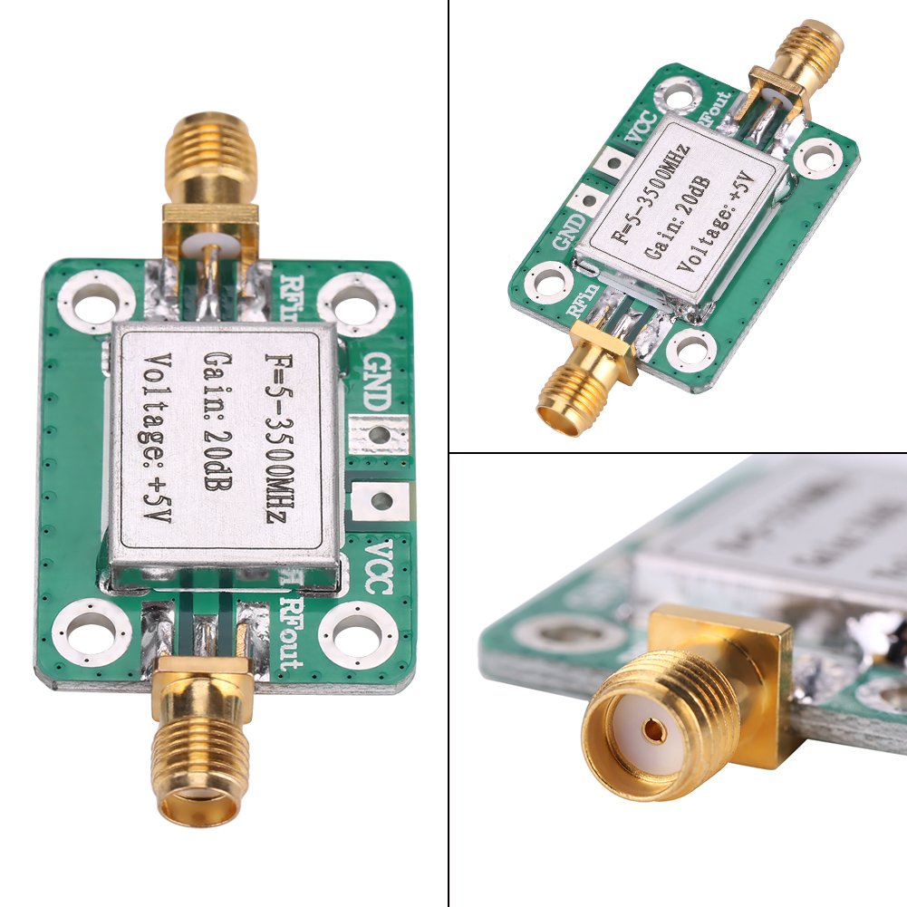 Mua Ham Radio Module, RF Amplifier LNA 5-3500MHz 20dB Gain Broadband ...
