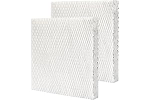 VUIUKOYE Humidifier Filter Replacement for Honeywell HC22P, HE100, HE150, HE220, HE225 HE240 HC22A1007, Humidifier Filter Wicks for Aprilaire 110 220, Humidifier Pad for Skuttle 2000 (2 Pack)