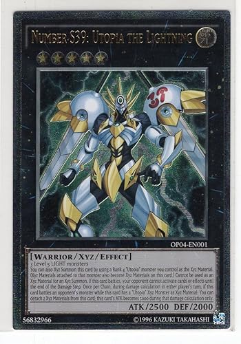 Amazon Co Jp ｓｎｏ ３９ 希望皇ホープザライトニング 英語 Eu 単 レリーフ Op04 エクシーズ モンスター 遊戯王 エクストラ ホビー 通販