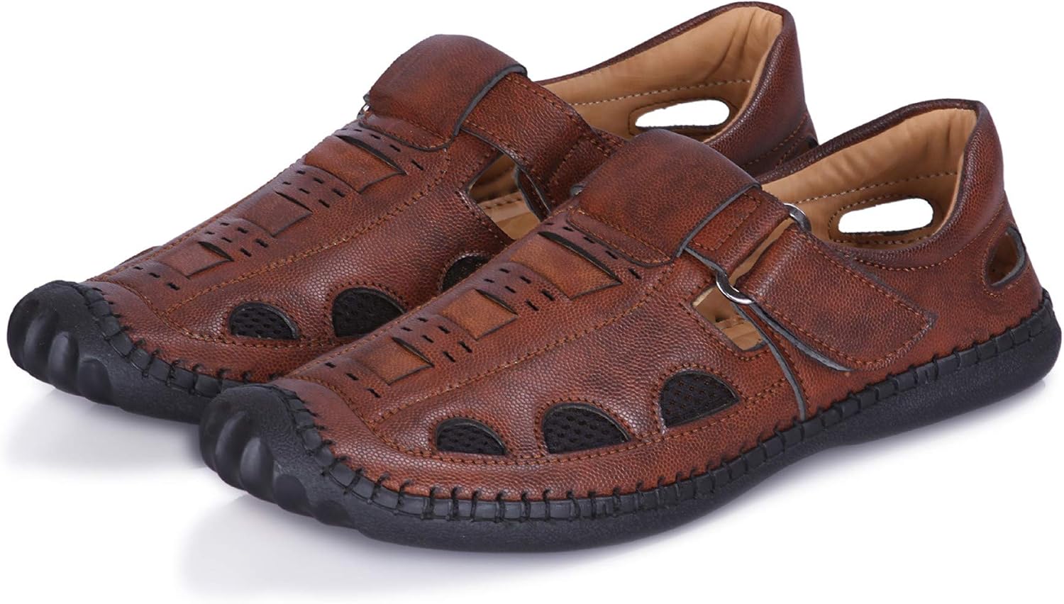 Buy Men's Brown Sandal (6) at Amazon.in