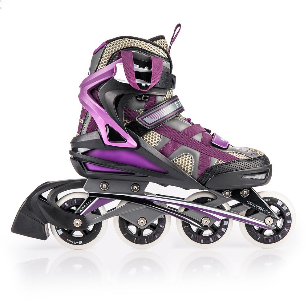 METEOR® DISTRICT Patines Línea Niños Mujer Hombres Inline Skates ABEC de carbono