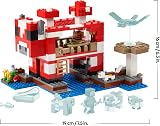 LEGO Minecraft The Mooshroom House 21270 Steve Figure Mobs Crafting Table Farm view 9