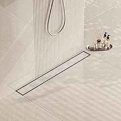Neodrain 24-Inch Linear Shower Drain- with 2-in-1