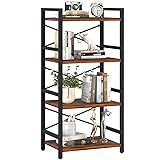 Yoobure 4 Tier Bookshelf - Small Book Shelf