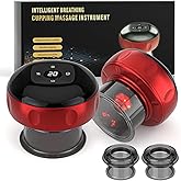 Youtelit 5-in-1 Smart Cupping Therapy Set 2pcs, 12-Level Temperature & Suction Control, Massage Cupping Kit for Targeted Pain Relief, Neck/Shoulder/Back Muscle Soreness & Blood Circulation Improvement