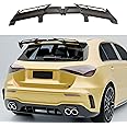 NARPES Universal Rear Window Roof Spoiler Wing Gloss Black Compatible with Most Hatchback/SUV/Wagon Hatch Mount