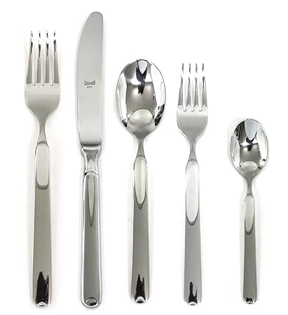 Mepra 102422020 - Cubertería especial unificada, color plateado