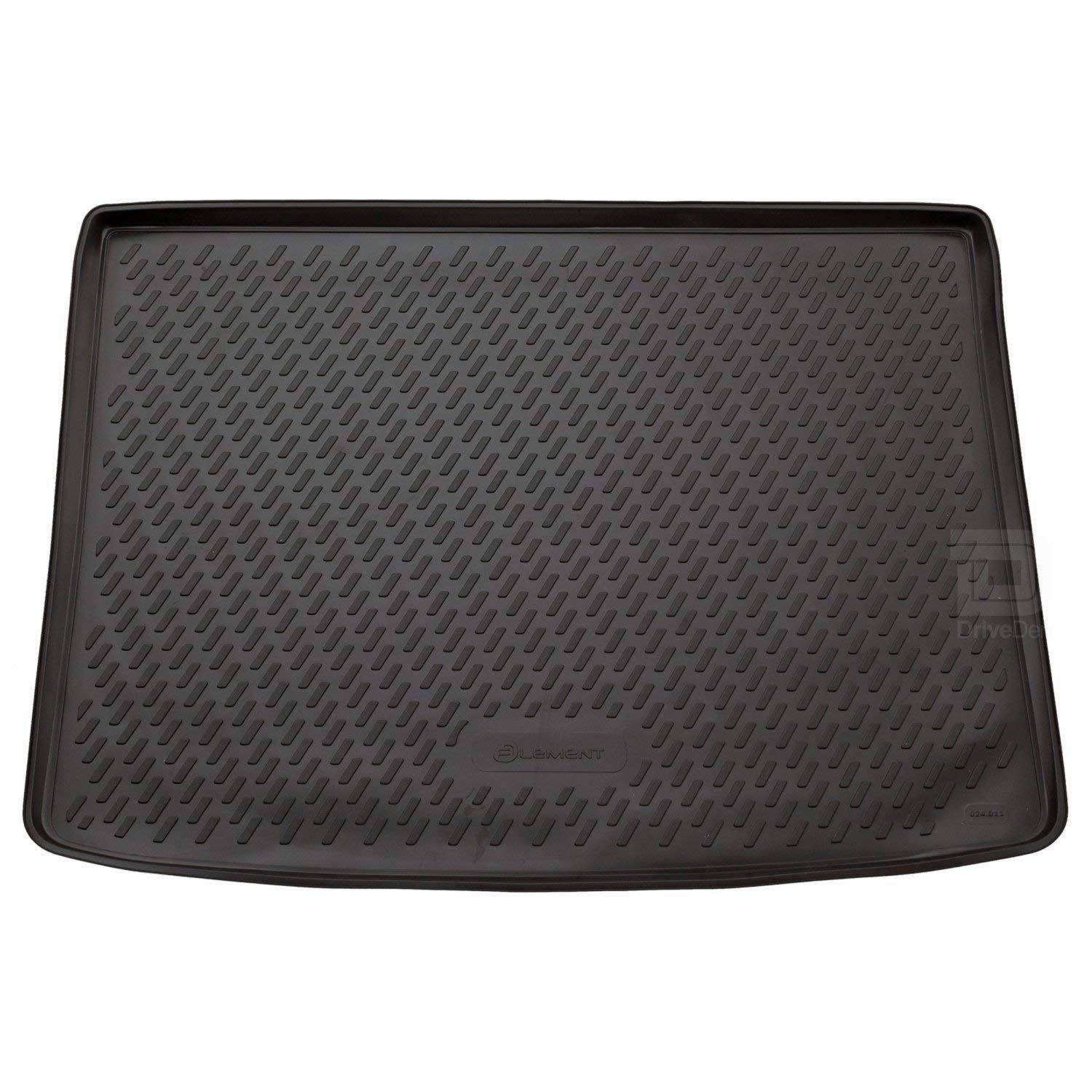 Novline MAT268 Custom Tailored Fit Black Rubber Boot Liner Tray Mat