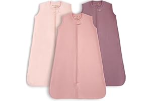 Mama Cheetah Baby Sleep Sack 0.5 TOG, Organic Cotton Baby Wearable Blanket with Two-Way Zipper, Swaddle Transition Baby Sleeping Bag for Newborn Infant Toddler Boy Girl, 0-6 Months