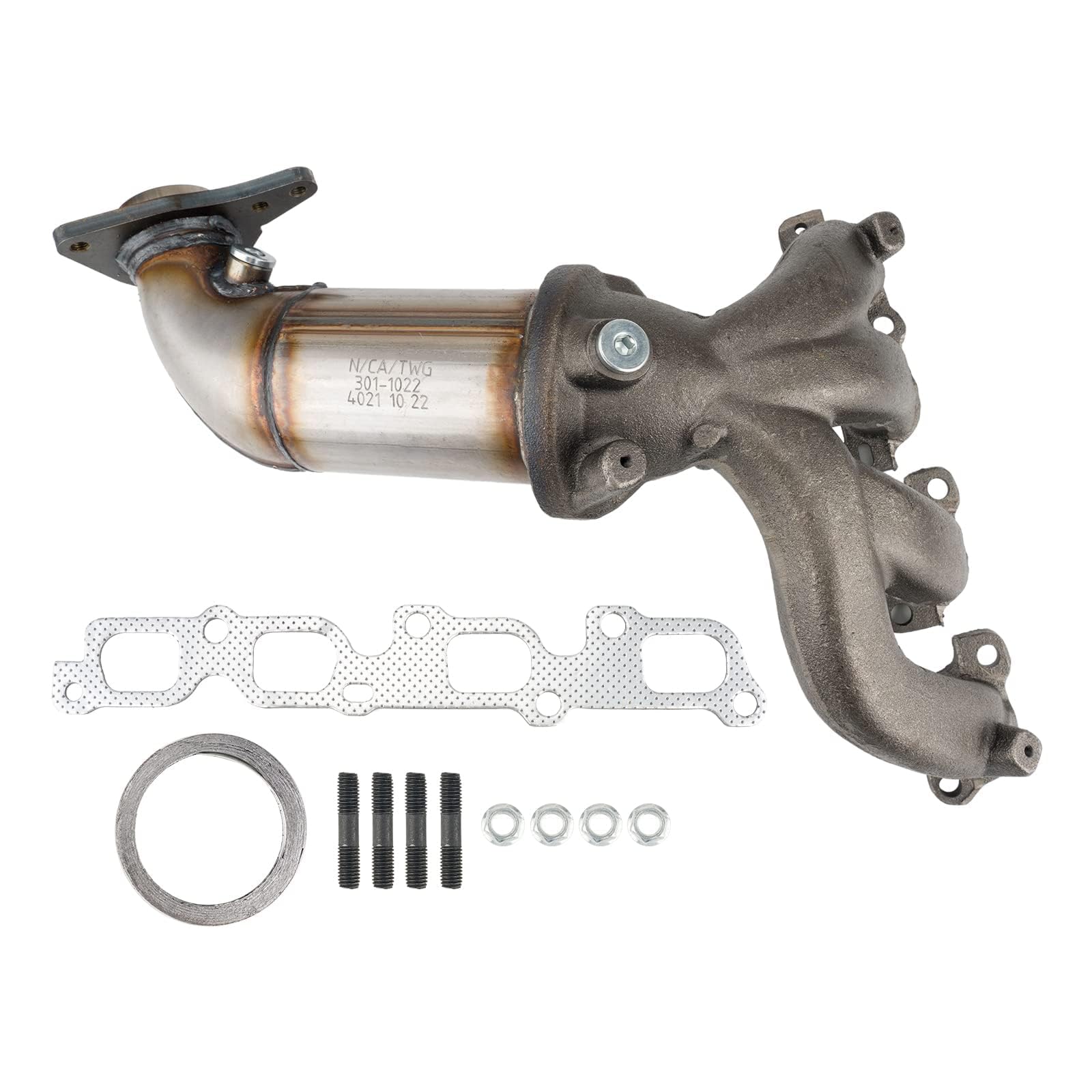 PHILTOP Front Catalytic Converter Kit Direct-Fit