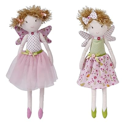 Maison Chic Garden Fairy Twins Fern and Flora - 2 Assorted