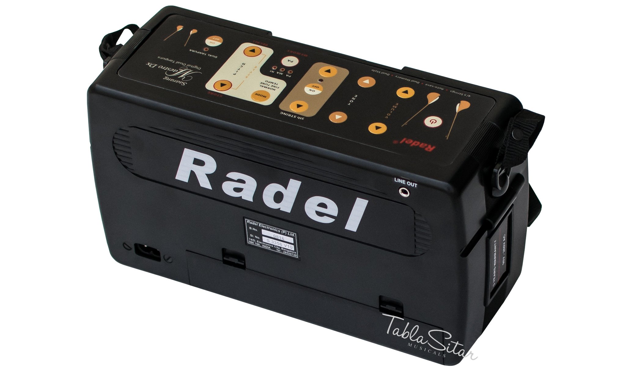 Electronic Tanpura RADEL Saarang Maestro Dx Electronic Tanpura Tambura, Digital Tanpura Box